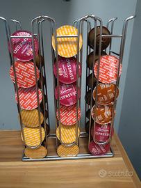 porta capsule nescafé in metallo