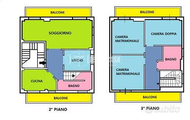 Appartamento di 140 mq su palazzina bifamiliare
