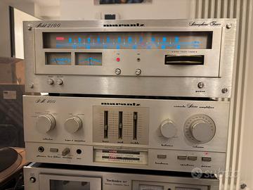 Marantz radio Model 2100 e amplificatore PM400