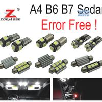 KIT 22 LAMPADE LED INTERNE PER AUDI A4 S4 RS4 B6 B