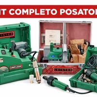 Kit completo posatore pvc / linoleum - leister (un