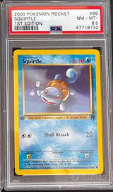 Carta pokemon Squirtle PSA