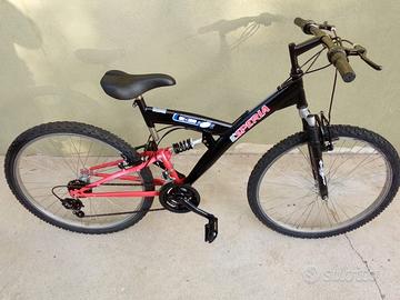 Bici con ammortizzatore