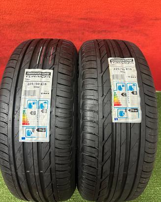 225 50 18 Gomme Estive RFT* Bridgestone 225 50R18