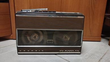 radio/registratore a bobine Grundig vintage 