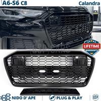 GRIGLIA Anteriore PER Audi A6 C8 S6 NIDO D'APE RS