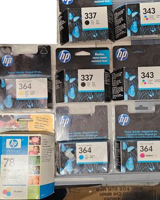 Cartucce HP 337 343 364 78