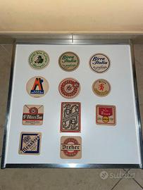 LOTTO SOTTOBICCHIERI VINTAGE BIRRE ITALIANE