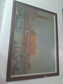 quadri e panca antica 