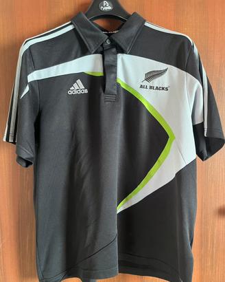 Polo Adidas All Blacks Taglia L - usata