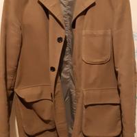 Giacca Boggi in velluto beige taglia M