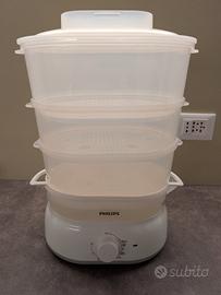 Vaporiera Elettrica PHILIPS a 3 Cestelli perfetta