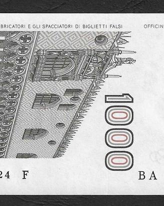 Italia - banconota FDS UNC da 1000 Lire A