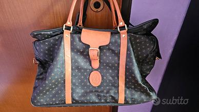 Borsone Valleverde Borsa da viaggio valigia pelle