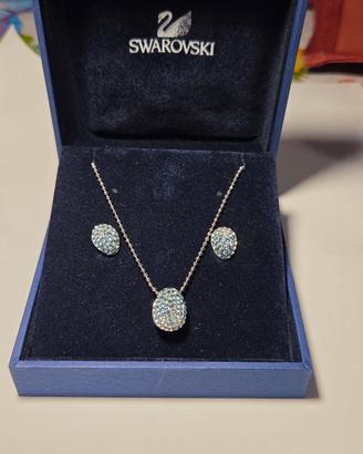 Collana e orecchini Swarosvski
