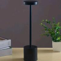 Lampada da tavolo led ricaricabile TOUCH nero