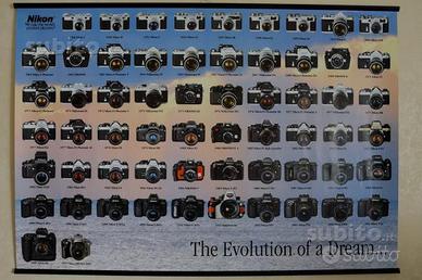 Nikon Poster originale incorniciato da collezione