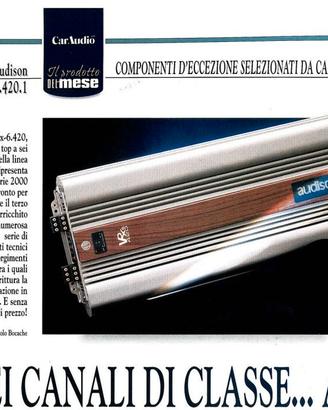 AUDISON VRX 6.420-OLD SCHOOL garanz. uffic.6 mesi
