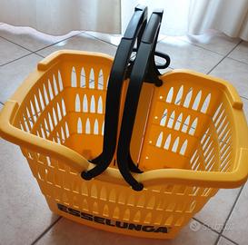 Cestino spesa trolley per bicicletta