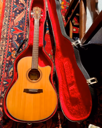 Chitarra elettro acustica Ibanez AE600 Japan 1991