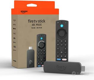 Fire Stick TV 4K MAX di Amazon Wi-Fi 6E e mod ambi
