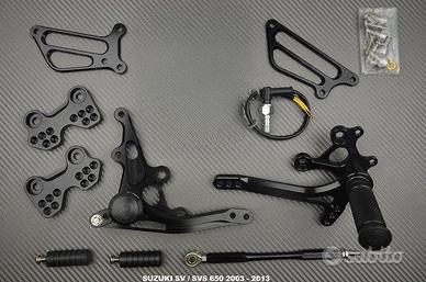 Pedane arretrate SUZUKI SV / SVS 650 2003 - 2013