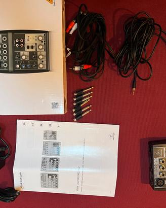Mixer audio Behringer Xenyx 502 come nuovo
