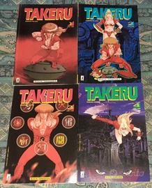 Fumetti manga seinen Takeru serie completa anni 90