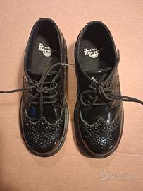 mocassini in vernice Dr. Martens 32