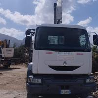 Vendita mezzo renault 270 dci gru 16 metri 4300 kg