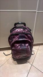 Zaino scuola Invicta con trolley removibile