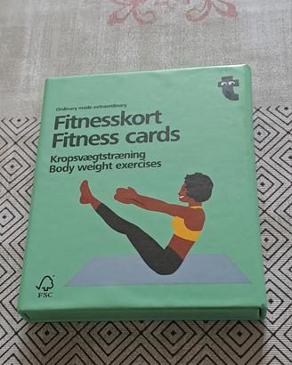 carte per esercizi fitness 