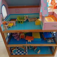 Casetta Bambole in Legno 