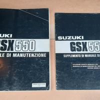 Suzuki GSX 550 Manuale di manutenzione 1984