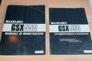 Suzuki GSX 550 Manuale di manutenzione 1984