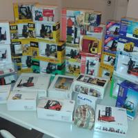 Modellini di carrello elevatore