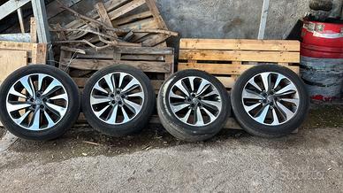 Cerchi in lega opel mokka x 18" diamantati bicolor
