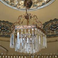 lampadario vintage stile impero