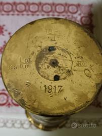 WWI BOSSOLO INTAGLIATO DA TRINCEA