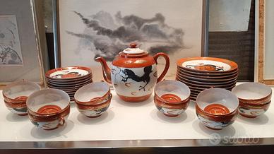 Servizio da tè giapponese vintage