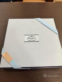 Foulard Prada in seta jacquard 55x55