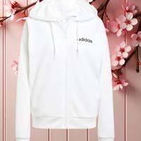 Felpa con cappuccio in cotone Adidas M