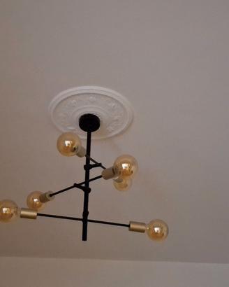 Lampadario a sospensione in stile industrial