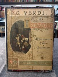 Volumi Opera completa per canto e pianoforte