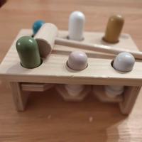 Gioco della talpa in legno (bambini 1+)