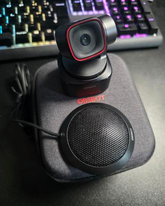 Obsbot Tiny 2 4K Al + Obsbot Meet Mic