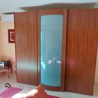 armadio ciliegio camera da letto 3 ante