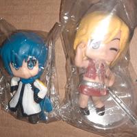 Set Modellini manga Vocaloid Kaito,Meiko gashapon