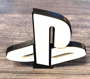 Logo PlayStation in Plastica 3D