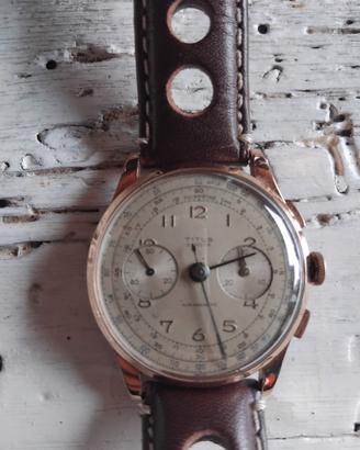 orologio cronografo vintage titus